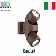 Вуличний світильник/корпус Ideal Lux, настінний/стельовий, алюміній, IP44, коричневий, XENO AP2 COFFEE. Італія!